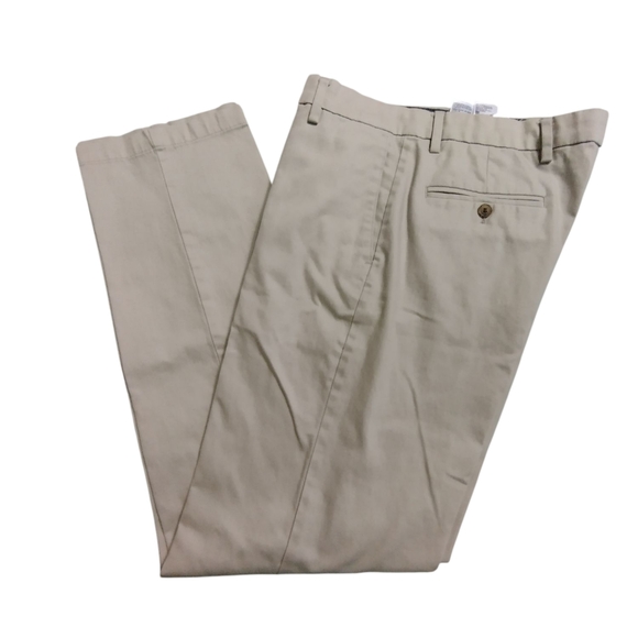 Docker's Men's Classic Beige Off White Pants WaterLess 32 X 34 Neutral Versatile - Picture 2 of 4